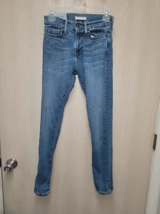 Abercrombie & Fitch Super Skinny Low-Rise Blue Jeans Size 26 Waist  & 30 Length  - Picture 1 of 9