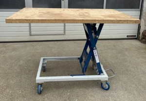 Beck Niveau Hubtisch HS 300 fahrbar 300 kg Scherenhubtisch /B - Bild 1 von 17