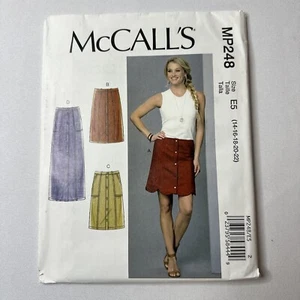 Faldas sin cortar mccalls patrones de costura MP248 talla E5 (14-22) - Imagen 1 de 7