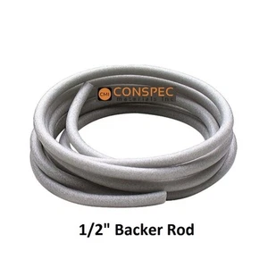 1/2" HBR Backer Rod 20 Ft Joint Crack Filler Caulking Foam Log Home Chinking - Imagen 1 de 3
