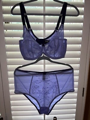 Sculptress By Panache Bra 38G High Waisted Panty XXL NWOT - Image 1 of 4