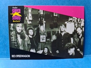 REO SPEEDWAGON🏆1992 Pro Set MusiCards Super Stars #225🏆FREE POST