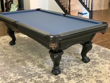 Brunswick Danbury 8 Foot Pool Table with Sahara Contender Cloth and Play  Kit 