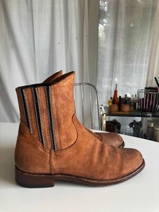 Officine Creative Stiefeletten Braun Leder Lederstiefeletten 39 M - Bild 1 von 8