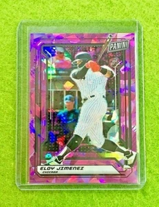 Tarjeta de novato ELOY JIMENEZ RC PRIZM CRACKED ICE SP/99 WHITE SOX 2019 VIP nacional - Imagen 1 de 12