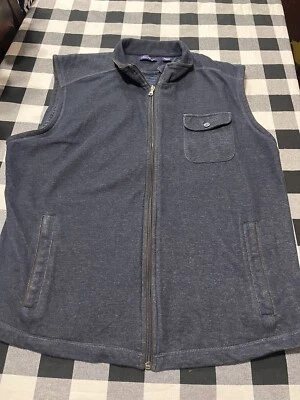 ALAN FLUSSER FULL ZIP POCKET SWEATER VEST XXL Very Nice 2XL - Image 1 of 4