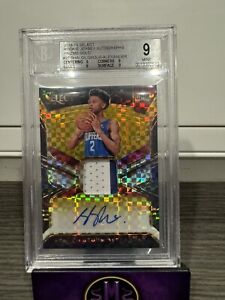 Shai Gilgeous-Alexander 2018 Select RPA Gold /10 Rookie Patch Auto RC BGS 9/10