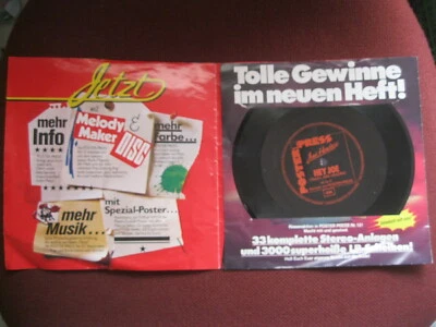 Jimi Hendrix 7" Flexi Disc HEY JOE single Poster Press 1 Song  - Bild 1 von 2