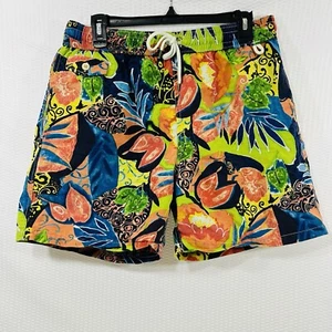 Polo Ralph Lauren Floral Swim Shorts Trunks Multi-coloured Size Large 5.5 Length - Picture 1 of 6