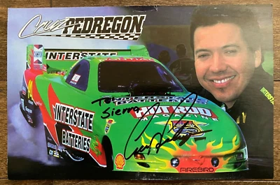 Cruz Pedregon Autographed Picture 1998  - Image 1 of 4