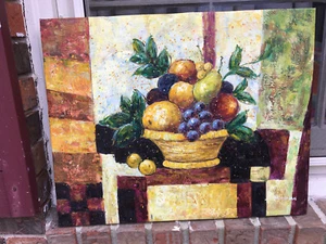 Oil Painting-Contemporary Fruit Still Life- NEW 16"x20" - Picture 1 of 1