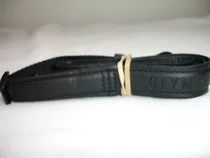 Olympus PEN camera neck strap, black , GUC - Picture 1 of 9