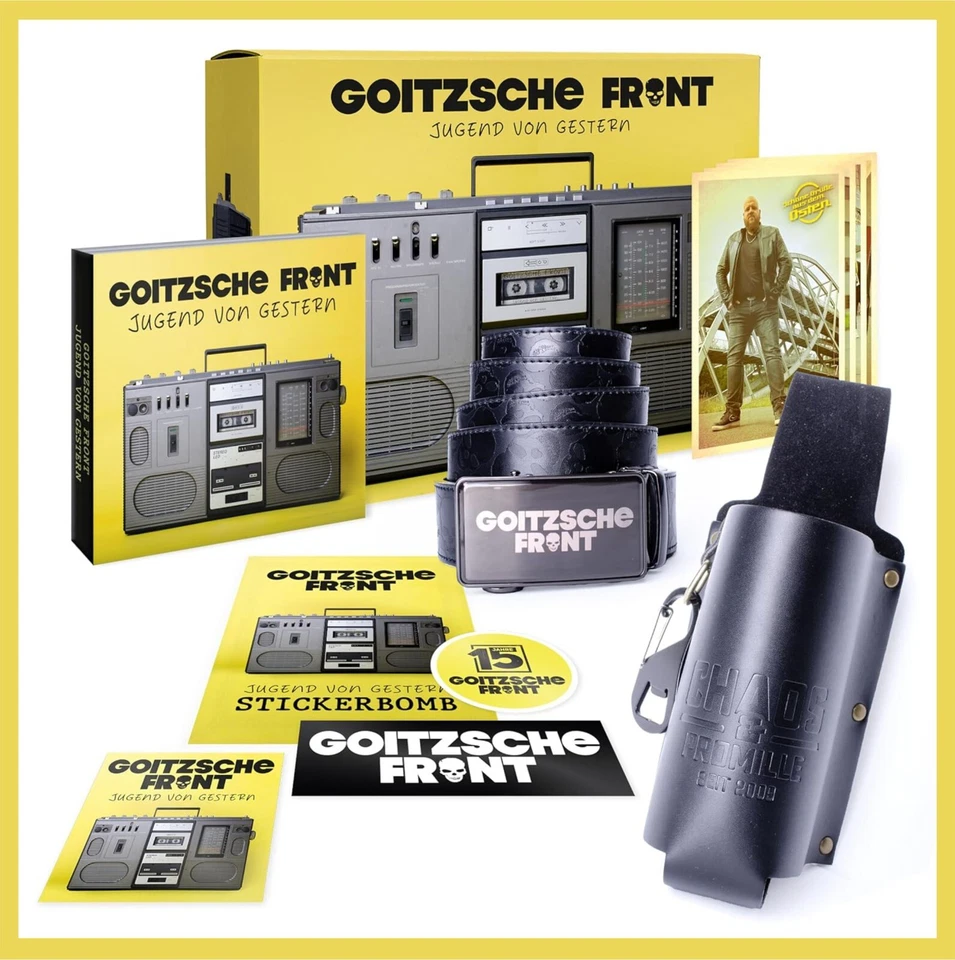 Goitzsche Front "jugend von gestern" limitierte Fan-Box Edition NEU Album 2024 - Bild 1 von 1
