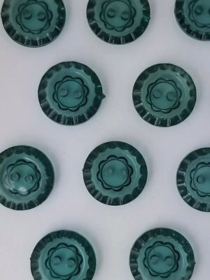 CRYSTAL BUTTON, SIZE 24L -5/8", SHINY FINISH, 144 PIECES, FREE SHIPPING USA - Image 1 of 4