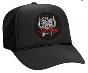 MOTORHEAD PATCH + Trucker HAT Vintage Style 70s 80s CAP Metal punk Skateboard - Picture 1 of 1