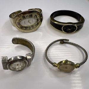 Lote Brazalete Plata Oro Geneva Orion Collezio Damas Retro Relojes Piezas Sin Probar - Imagen 1 de 10