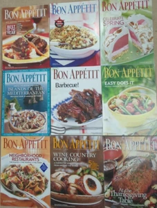 Lot of 9 Bon Appetit Magazines 2002 Special Edition: Mediterranean Isl - Picture 1 of 11