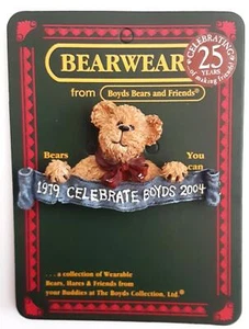 Boyds Bears and Friends Bearwear Celebrate Boyds Pin "Annie Bearsary" New - Picture 1 of 1