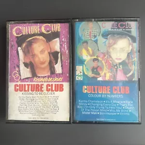 Culture Club CASSETTE Karma Chameleon Do You Really Want To Hurt Me LOT - Foto 1 di 3