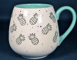 Coffee Mug Pineapple Meritage Speckled 20oz. Large Cup Image Inside - Picture 1 of 4
