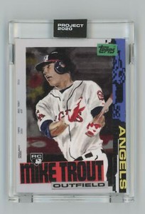 Mike Trout - Jacob Rochester 2020 Topps Project 2020 #85