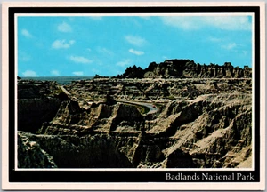 Badlands Nationalpark South Dakota Hells zehntausend Hektar Feuer Postkarte - Bild 1 von 2