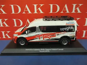 Die cast 1/43 Modellino Furgone Toyota Commuter Assistenza Rally Toyota 2019 - Foto 1 di 4