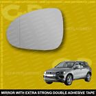 For Volkswagen Touareg wing mirror glass 10-17 Left side with Blind Spot
