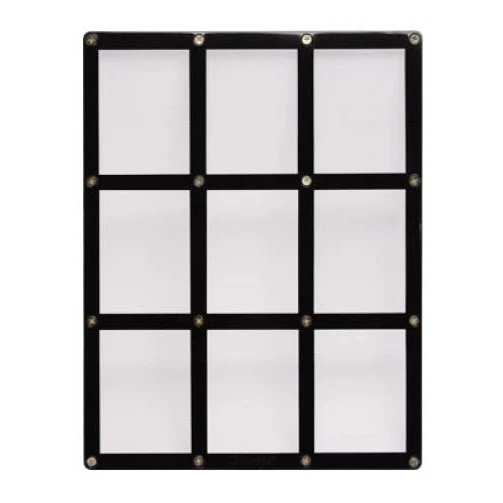 Ultra PRO 9-Card Screwdown Holder Wall Display Frame Standard Size Black - Image 1 of 4