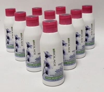 10 Biolage Shampoo Color Last Purple 1.7 oz Orchid & Fig Travel Size by Matrix - Image 1 of 4