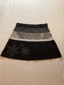 Desigual Women’s Embellished Skirt, Size L, Preowned  - Picture 1 of 7