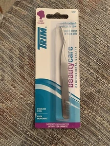 NIB 2 Trim 12921 Artificial Lash Applicator Tools Stainless Steel Tweezers New - Picture 1 of 1