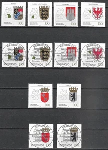 GERMANY - 1992 MNH "Coat Of ARMS, Complete Set" With & Without FDC !!! - Picture 1 of 1