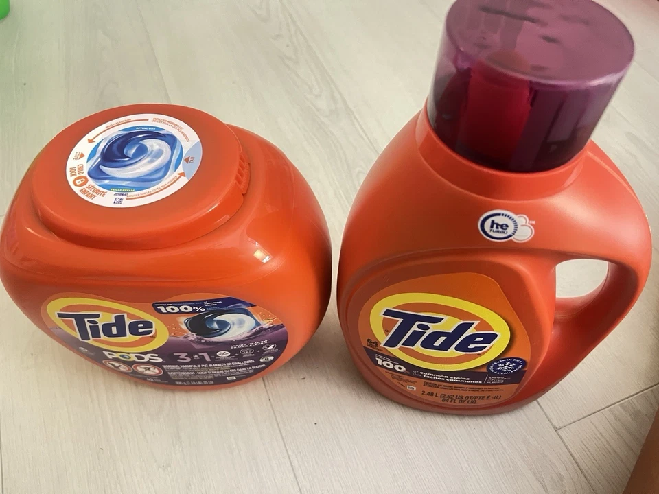 Tide 12101 132 oz HE Liquid Laundry Detergent - Original Scent (4/Carton) - Image 1 of 1