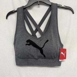 Sujetador Deportivo Mujer Gris PUMA L Nuevo Envío Gratis - Imagen 1 de 4