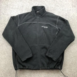 Columbia Fleecejacke Herren XL schwarz Full Zip Outdoor Wandern Feldausrüstung - Bild 1 von 9