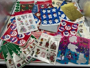 Lote de 1200 pegatinas de Navidad de colección más pegatinas individuales sello navideño y más - Imagen 1 de 24