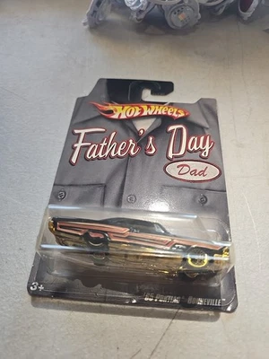 2008 Hot Wheels Kmart День отца '65 PONTIAC BONNEVILLE черный с золотым кружевом Sp - Изображение 1 из 4