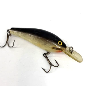Señuelo de pesca vintage Rapala FR 7 S plateado Fat Rap Finlandia Crankbait - Imagen 1 de 6