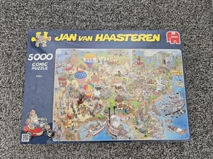 Jumbo Jan Van Haasteren USA 5000 Piece Jigsaw Puzzle BRAND NEW SEALED - Picture 1 of 10