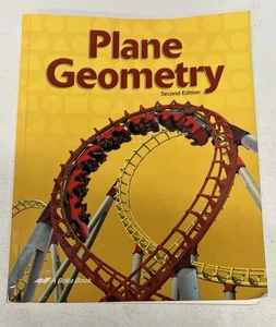 Abeka Plane Geometry Second Edition textbook homeschool math - Picture 1 of 2