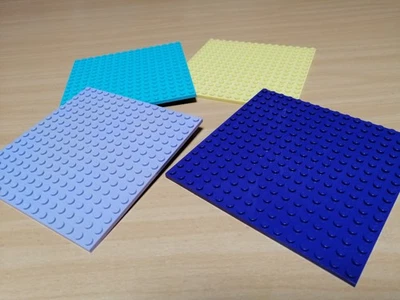 LEGO FRIENDS 4 Stück Bauplatten 16 x 16 Noppen bunt / Platten - Bild 1 von 4