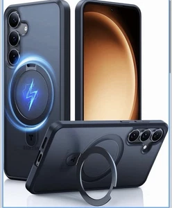 TORRAS Galaxy S25 Plus Case With Stand Black - Picture 1 of 9