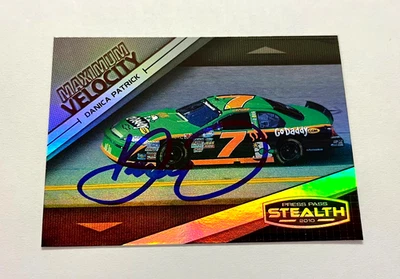 Danica Patrick NASCAR 2010 Press Pass Stealth #54 Autographed Signed - Image 1 of 3