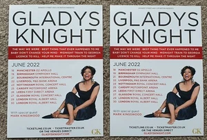 2 Flyers - Gladys Knight - UK Tour 2022 - Picture 1 of 1