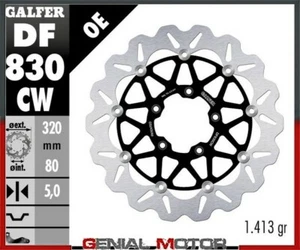 Galfer Disco Freno Delantero WAVE FLOATING COMPLETE MV AGUSTA BRUTALE 800 2013 - Imagen 1 de 1