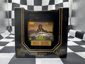 Racing Champions 1993 Premier Edition KYLE PETTY #42 Mello Yellow 1:64 Diecast - Picture 1 of 5