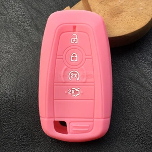 Fit Ford Explorer Edge 4 Button Remote Smart Key Fob Silicone Skin Case Cover - Picture 1 of 19