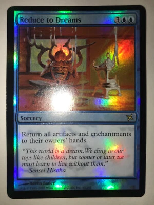 Reduce to Dreams FOIL Betrayers of Kamigawa LP/NM Blue Rare MTG - Image 1 of 2