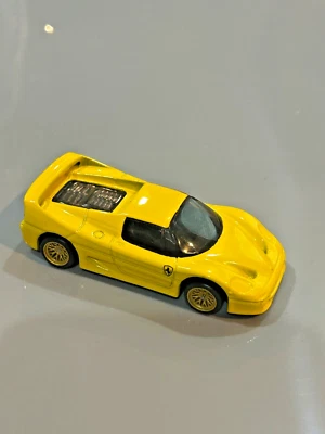 MATCHBOX 1995 FERRARI F50 YELLOW Real Riders rubber tires wheel swap - Image 1 of 4